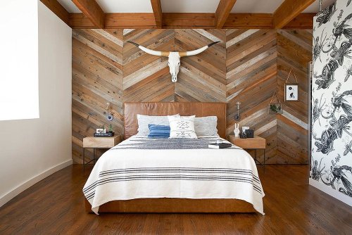 Design Inspiration: 25 Bedrooms With Reclaimed Wood Walls