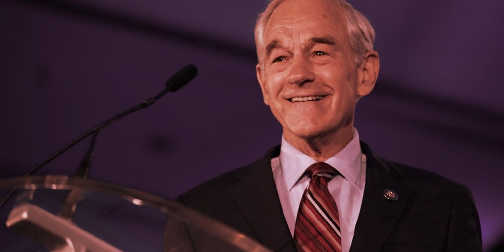 Ron Paul: Bitcoin Must Be Taken Seriously in the Age of ‘Free Money’ - Decrypt