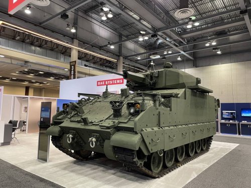 BAE demos platform that gives Army AMPVs turret system options