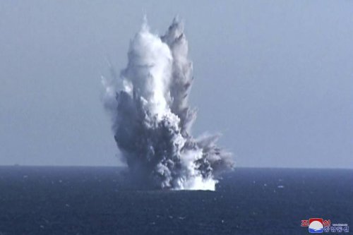 See North Korea’s alleged ‘radioactive tsunami’ weapon test at sea