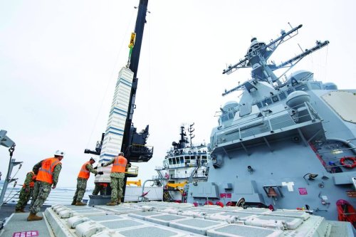US Navy prioritizes ‘game-changing’ rearming capability for ships