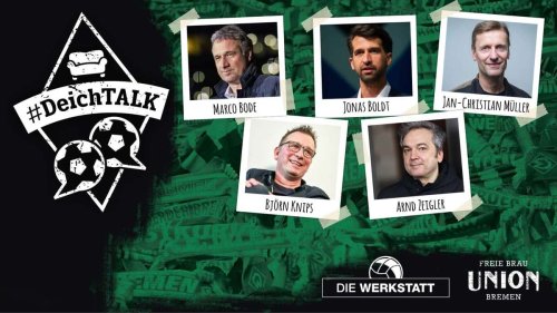 Werder trifft HSV: DeichTalk mit Bode, Boldt und Zeigler – hier gibt es die Tickets