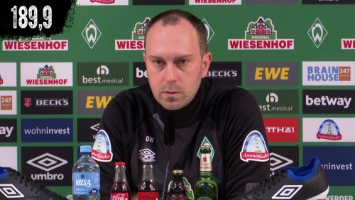 Vor Werder Bremen gegen VfL Wolfsburg: Die Highlights der Pressekonferenz in 189,9 Sekunden