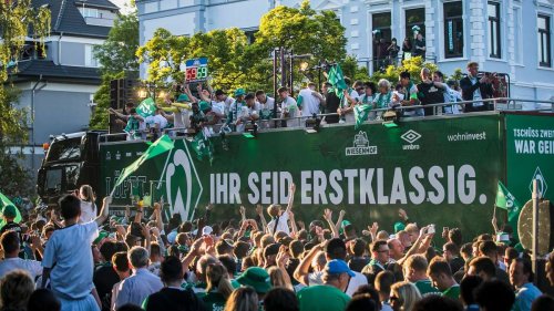 Schlägereien, Müllberge und ein kaputter Rasen – die Bilanz der Aufstiegsparty des SV Werder Bremen