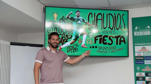 Abschiedsspiel: Werder-Legende Claudio Pizarro trommelt Stars zusammen