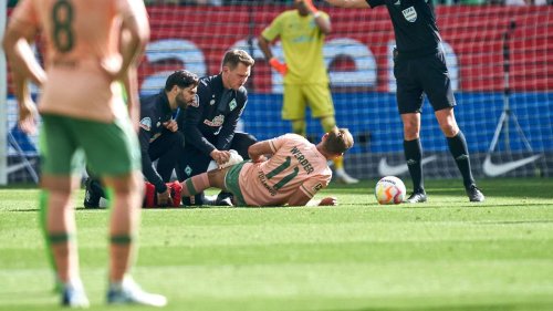 Diagnose Muskelprellung: Werder-Torjäger Füllkrug droht Ausfall gegen Stuttgart