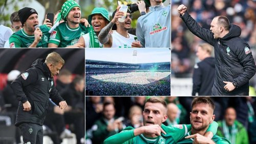 Ein Drama mit Happy End: Chronik der wilden Werder-Saison in der 2. Bundesliga