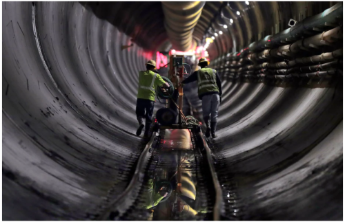 Repairs to the Delaware Aqueduct bypass are paused again