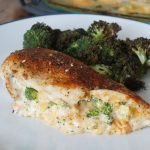 Low-Carb Broccoli Stuffed Chicken Breast