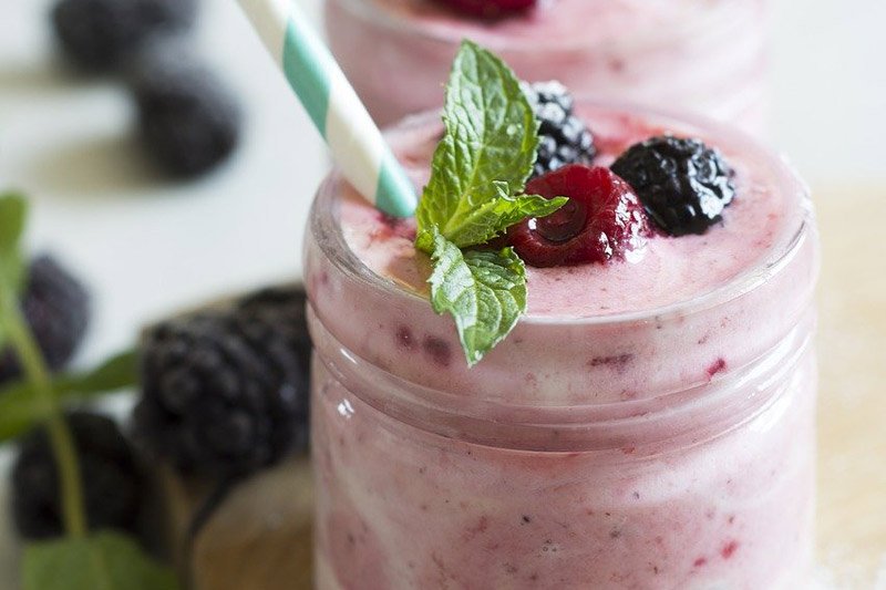 Low-Carb Berry Smoothie