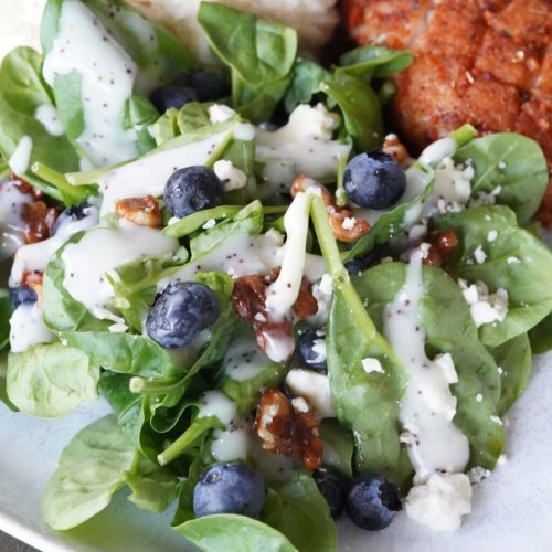 Blueberry Spinach Salad