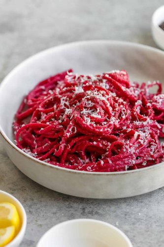 Creamy Beet Pasta