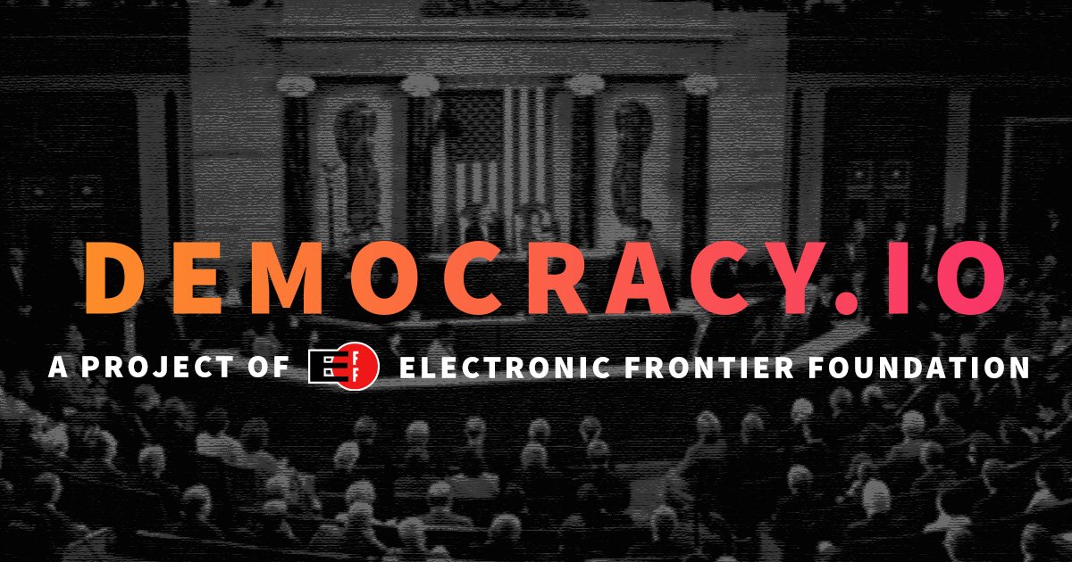 Democracy.io - Contact your Members of Congress