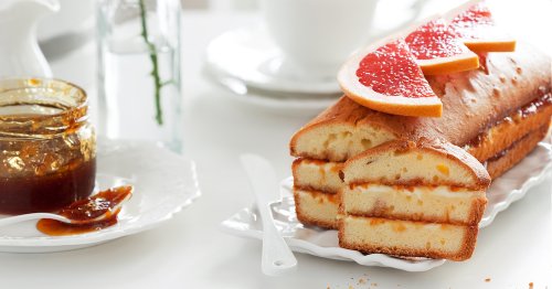 Vous allez adorer ce cake ricotta et pamplemousse très moelleux !