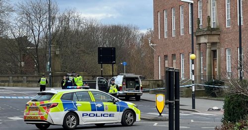 Bomb squad carries out controlled explosion on WWII device found in Derby river
