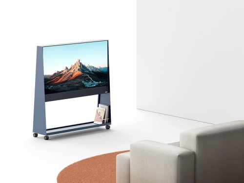 The Kustem Trolley 4K Television Rolls Into Living Rooms With Storage Galore