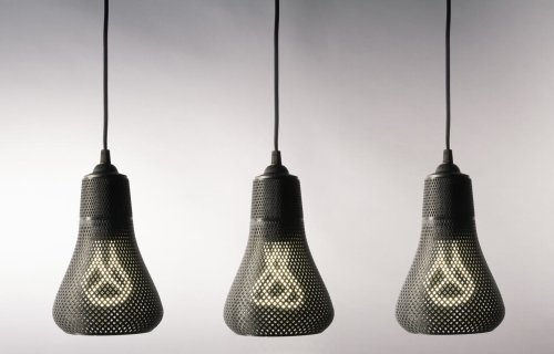 3D Printed Lamp Shades for Plumen Bulbs