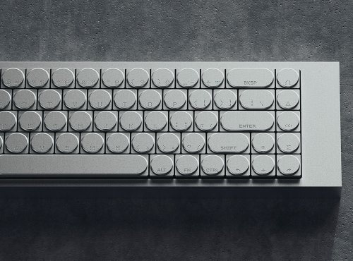 Cleaver Is a Brutalist-Inspired Keyboard Made From a Block of Aluminum