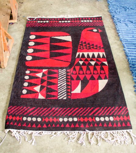 Graphic, Handmade Rugs That Support Fair Trade