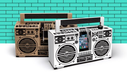 A Cardboard Sound System For Your Smartphone