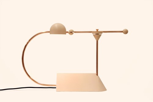 Sculptural Lamps that Transform When Turned On & Off
