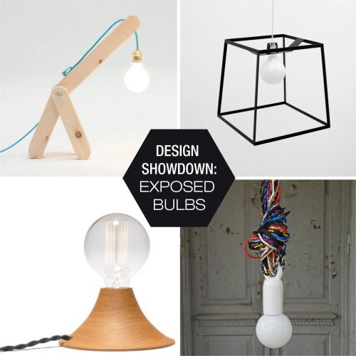 Design Showdown: Exposed Bulbs