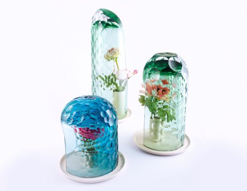 Glass Vases that Create Visual Distortions