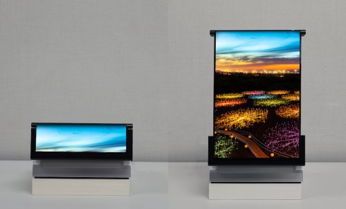 Samsung Unveils Rollable Display That Unfurls Itself Like A Script - DesignTAXI.com