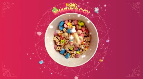 Lucky Charms Creates ‘Charmology’ Tool That Scans Your Bowl To Tell Your Fortune - DesignTAXI.com