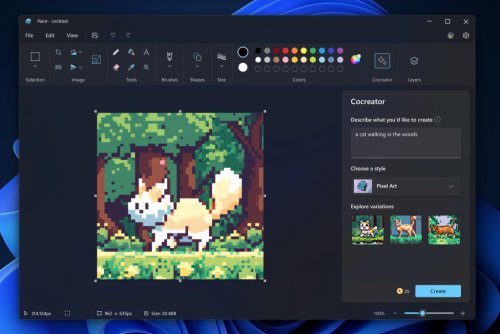 Microsoft Paint Dips Its Brush In AI Art With DALL-E Integration