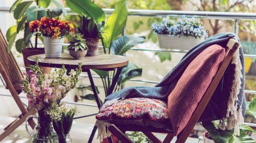 Auch für die kleinsten Balkone: 21 Ideen für dein Freiluft-Wohnzimmer