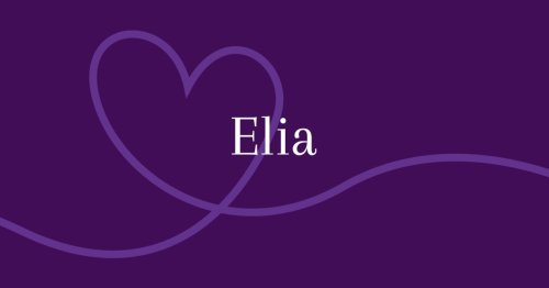 Vorname Elia: Welche Bedeutung hat er und wo kommt er her?