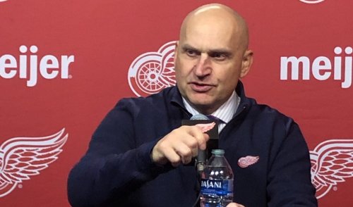 Red Wings Didn’t Make Playoffs . . . But This Guy Did
