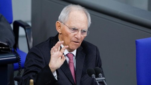 Wolfgang Schäuble (CDU) - "In unserer Gesellschaft driftet vieles auseinander"