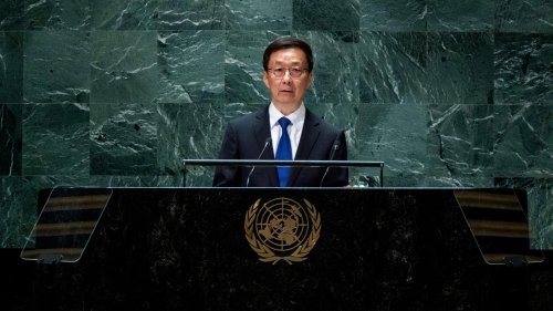 UNO-Vollversammlung - China fordert Friedensgespräche zwischen Russland und Ukraine und "Wiedervereinigung" mit Taiwan