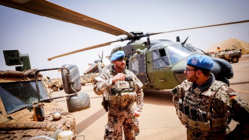 Blauhelm-Mission - Warum der Bundeswehr-Einsatz in Mali ausgesetzt wird
