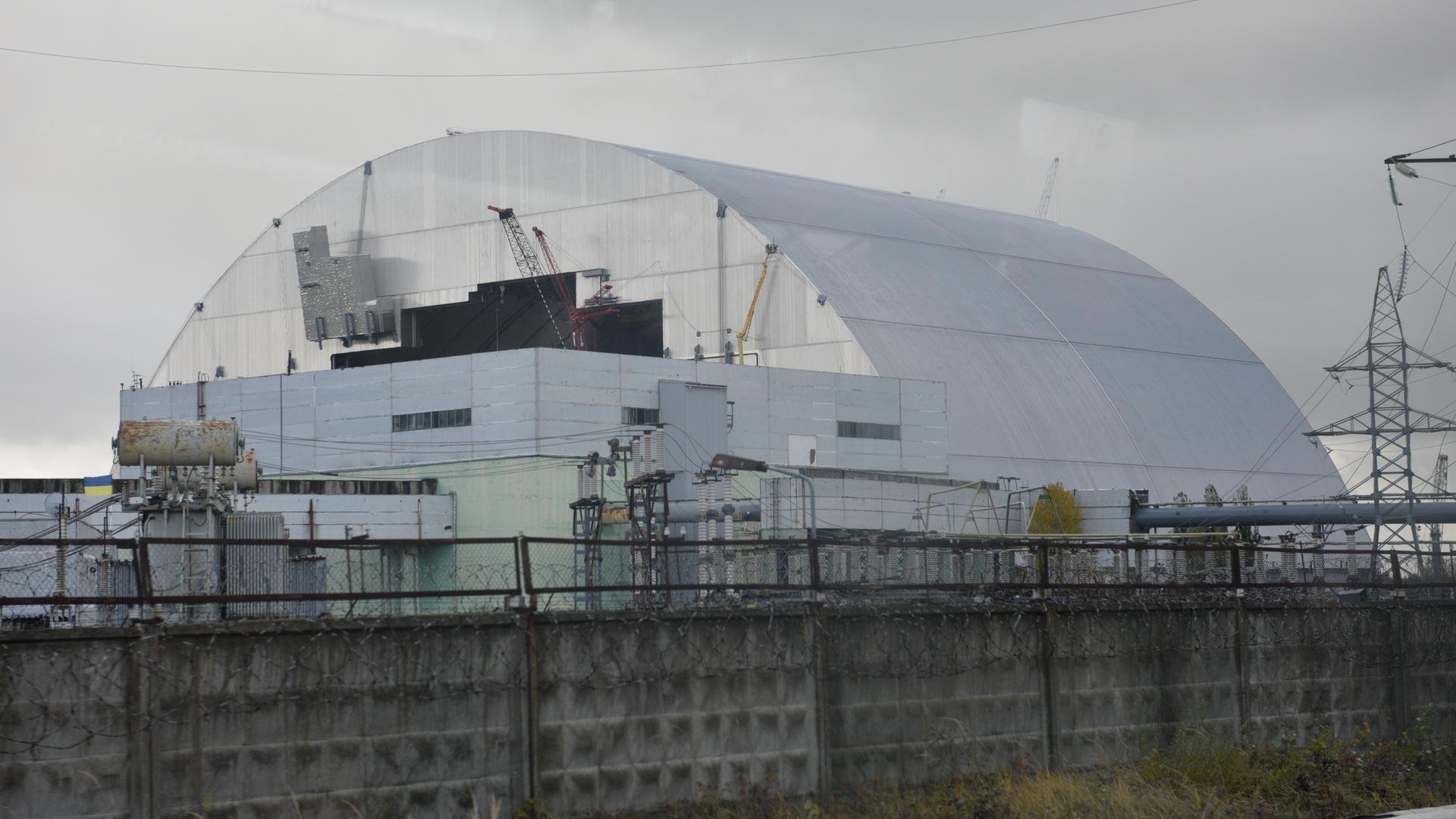Mutmaßlich russischer Drohnenangriff auf havarierten Atomreaktor Tschernobyl