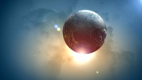 Über ein Universum mit umgedrehtem Zeitpfeil