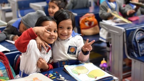 Glück ist in Neu-Delhi ein Schulfach: So läuft der Unterricht ab