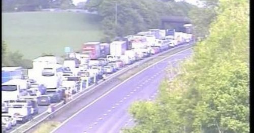 M5 traffic stopped due to 'police incident' - updates