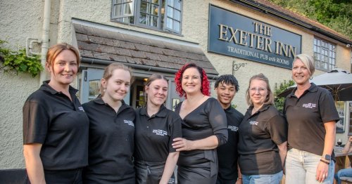 Landlady leaves seaside for legendary historic Devon pub
