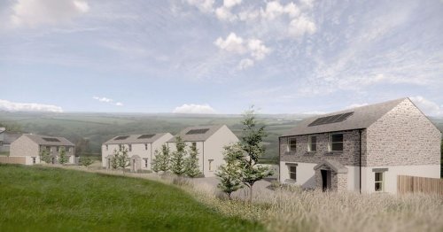 Homes plan scaled down to fit in with village