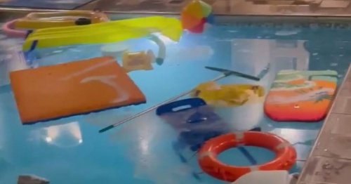 Vandals wreak havoc at Torquay swimming pool