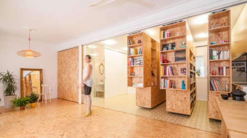 Ten apartments with adaptable and reconfigurable layouts