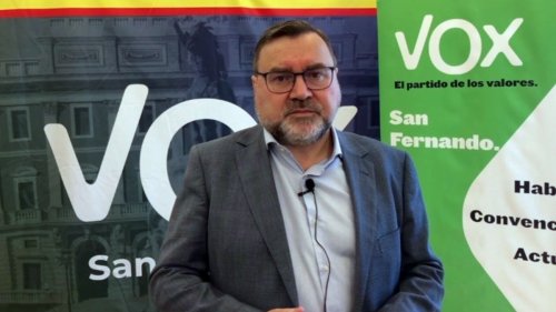 Carlos Zambrano: "Vox crece en San Fernando a pesar del gasto y marketing político apabullantes de PSOE y PP"