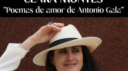 Clara Montes canta este viernes la poesía de Antonio Gala en el Teatro Moderno