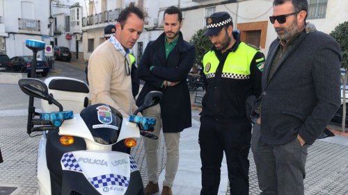 La Policía Local contará con una moto eléctrica para realizar la vigilancia de Alcalá de los Gazules