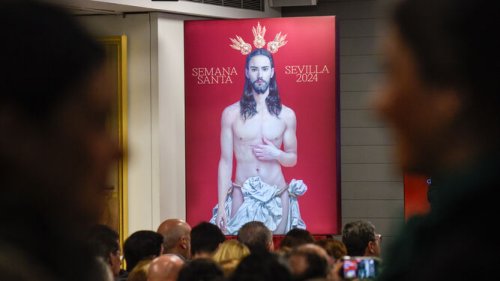 Así es el cartel de Salustiano para la Semana Santa de Sevilla 2024