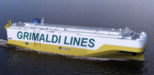 Grimaldi confirma dos nuevos buques car-carriers preparados para navegar con amoníaco