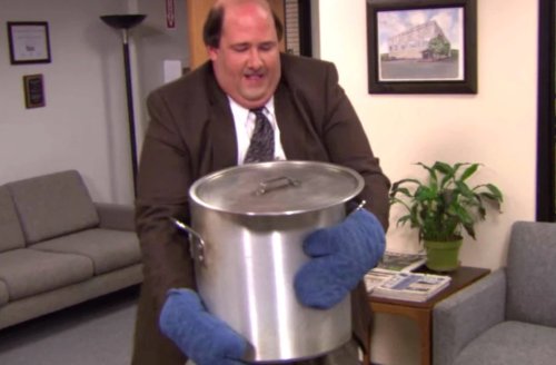 Someone Realized Kevin's Famous Chili Recipe From 'The Office' Was Hidden Inside Peacock's Terms And Conditions